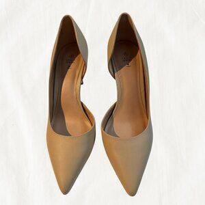 CALL IT SPRING: Vegan Leather Mid-Heel Pumps